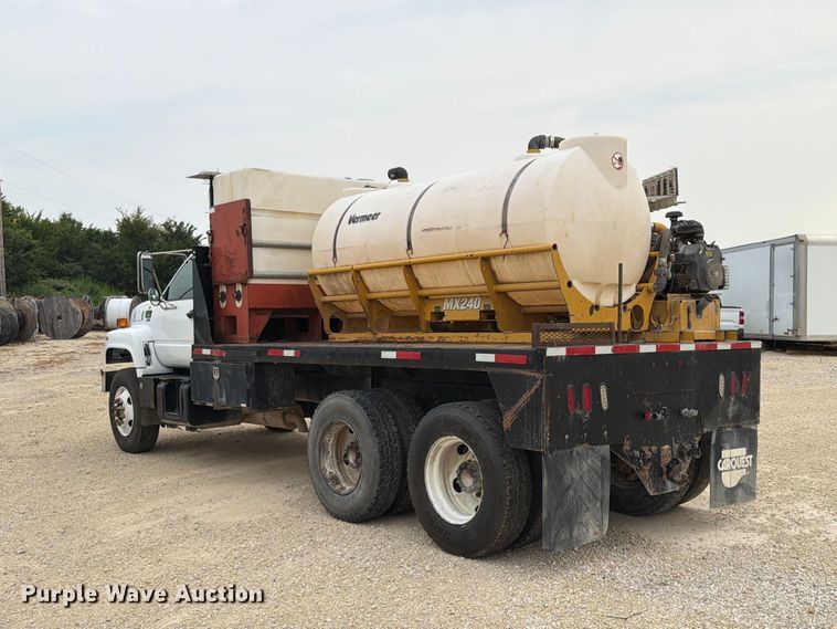 image for item FT6117 1999 GMC C8500 flatbed truck