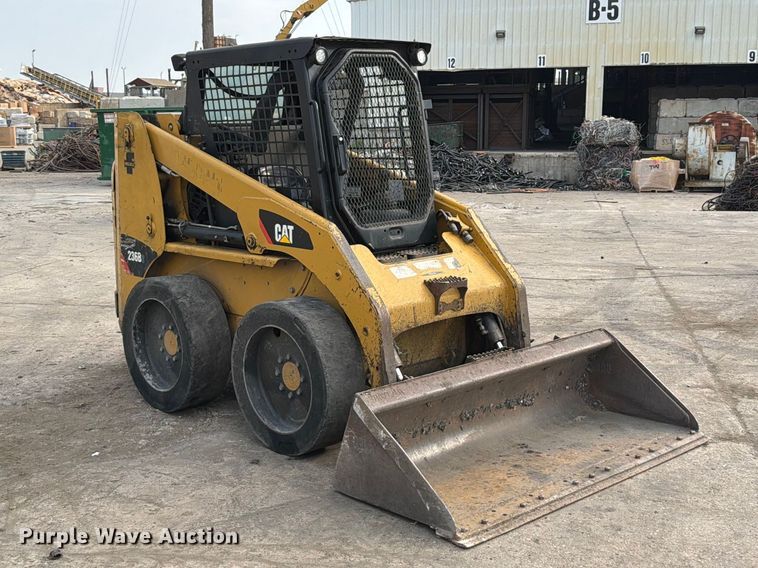 image for item FT6132 2012 Caterpillar 236B3 skid steer loader