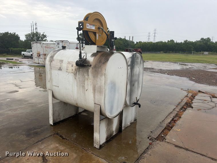 image for item FU1027 (2) Industrial Oils Unlimited 424 oil distribution tanks