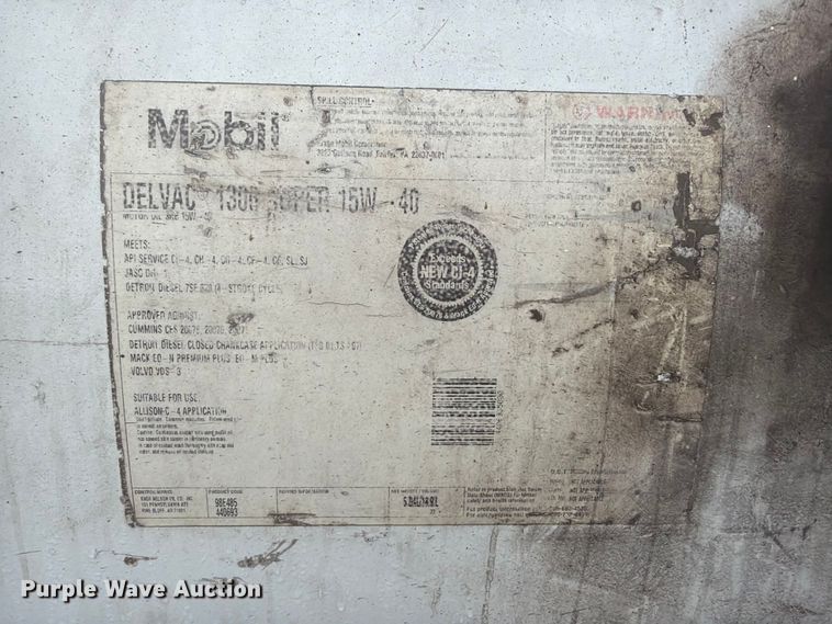 image for item FU1027 (2) Industrial Oils Unlimited 424 oil distribution tanks