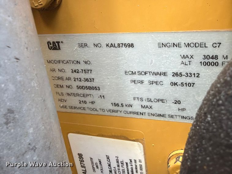 image for item FU1033 2005 Ford F750 dump truck