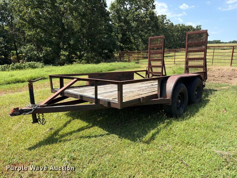 1992 Transport Designs 15' utility trailer