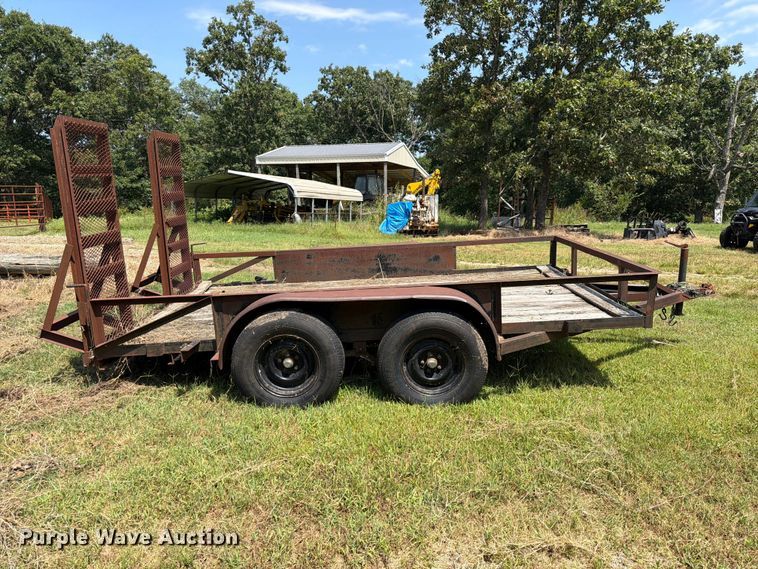 image for item FU1034 1992 Transport Designs 15' utility trailer