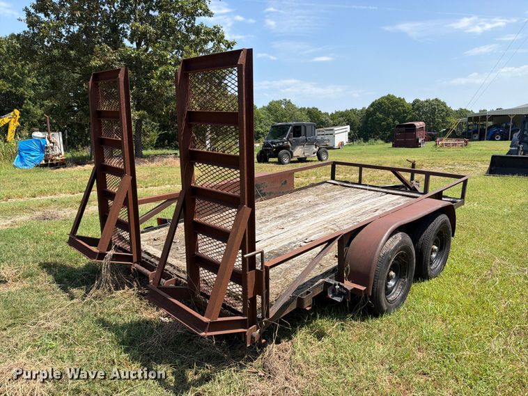 image for item FU1034 1992 Transport Designs 15' utility trailer
