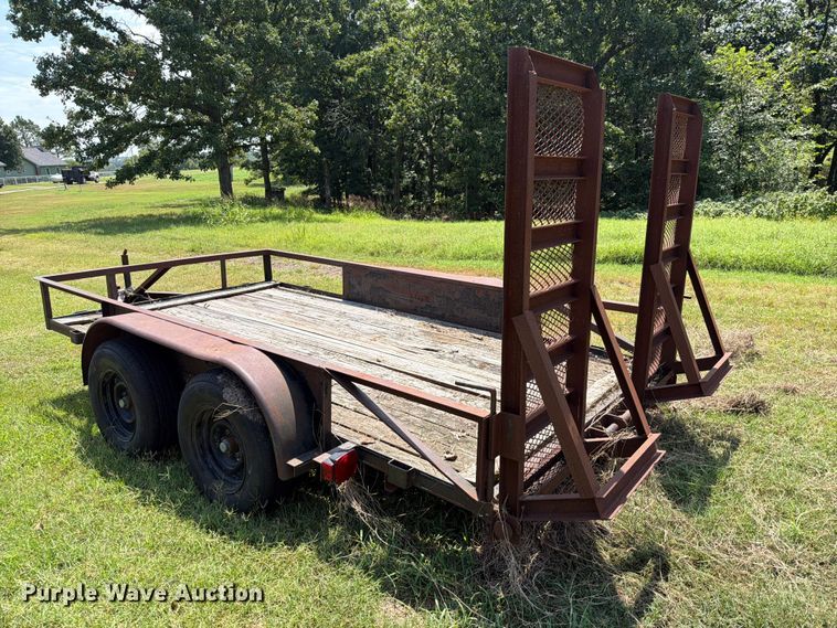 image for item FU1034 1992 Transport Designs 15' utility trailer