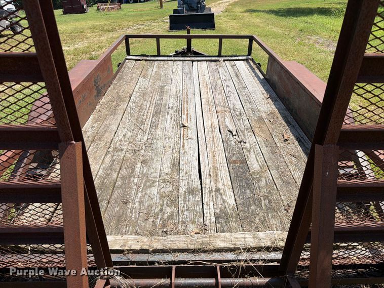 image for item FU1034 1992 Transport Designs 15' utility trailer
