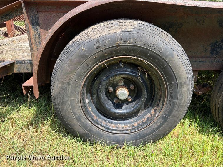 image for item FU1034 1992 Transport Designs 15' utility trailer
