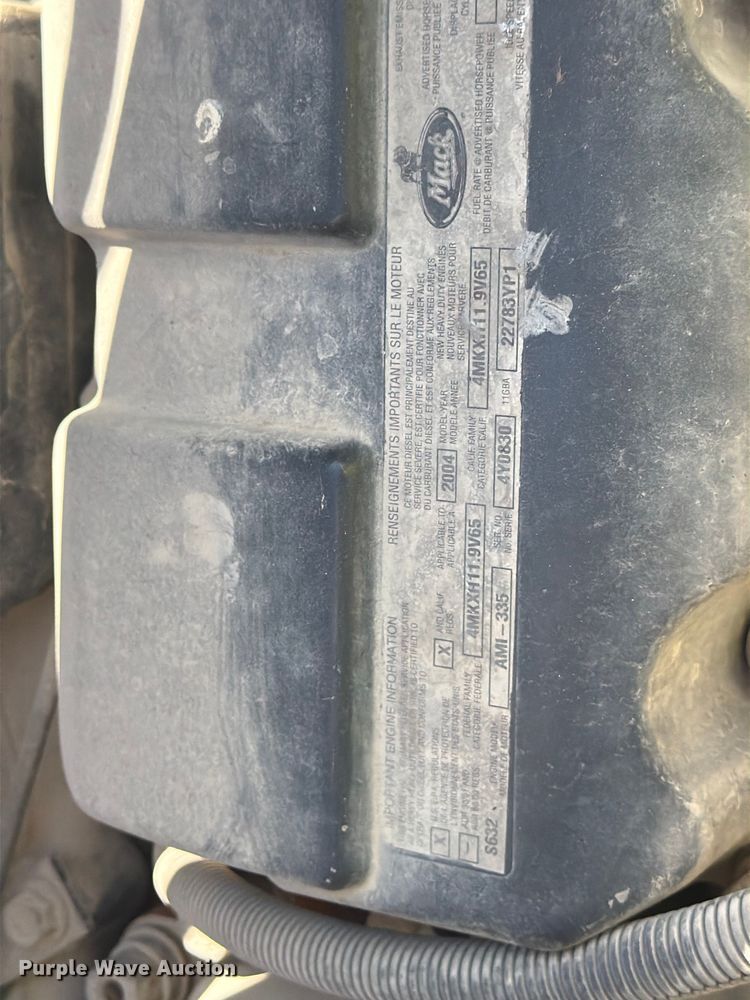 image for item FU4500 2005 Mack Granite CV713 ready mix truck