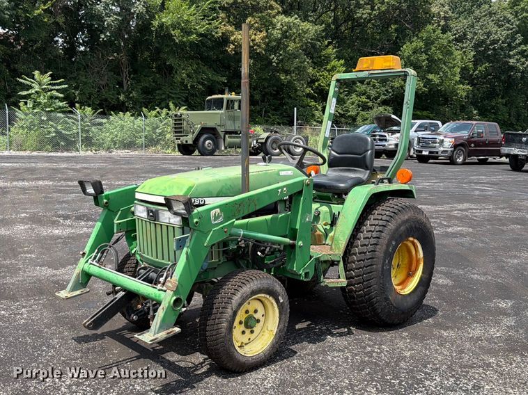 John Deere 790 tractor