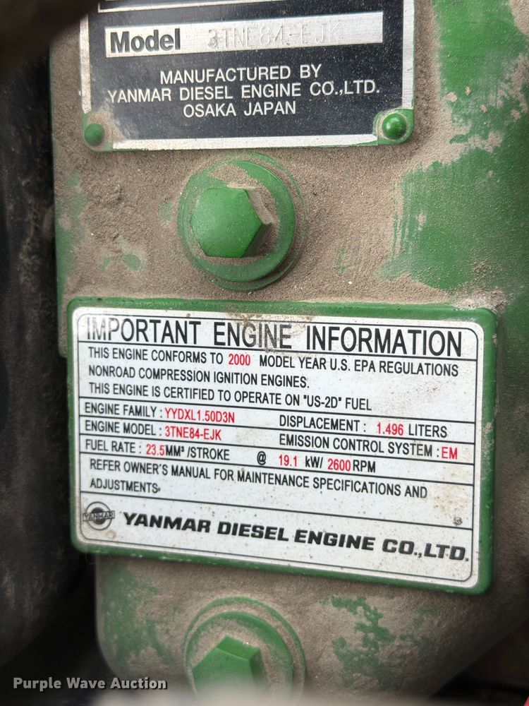 image for item FU4529 John Deere 790 tractor