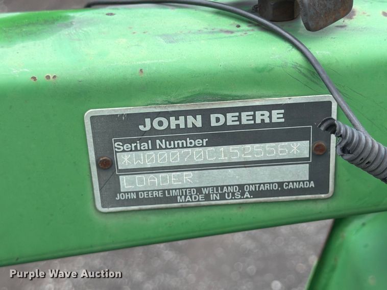 image for item FU4529 John Deere 790 tractor