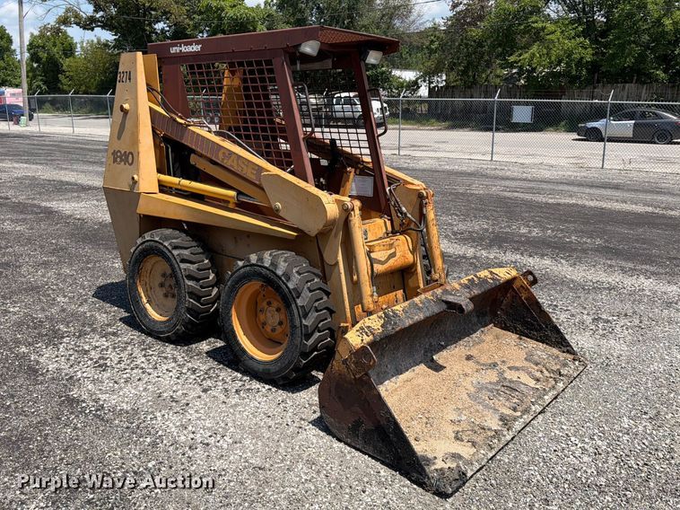 image for item FU4533 Case 1840 skid steer loader