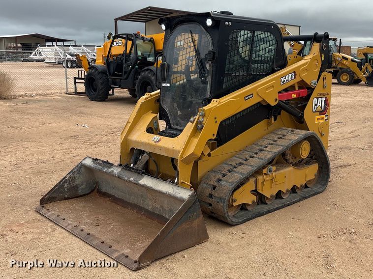 2023 Caterpillar 259D3 tracked skid steer loader