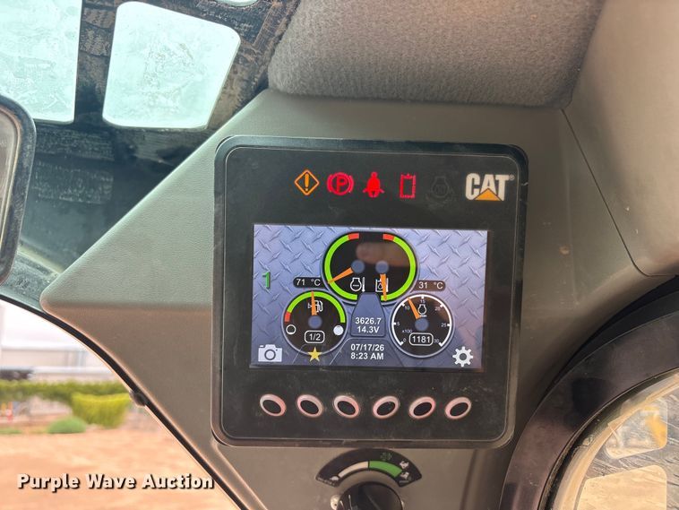 image for item JM9489 2023 Caterpillar 259D3 tracked skid steer loader