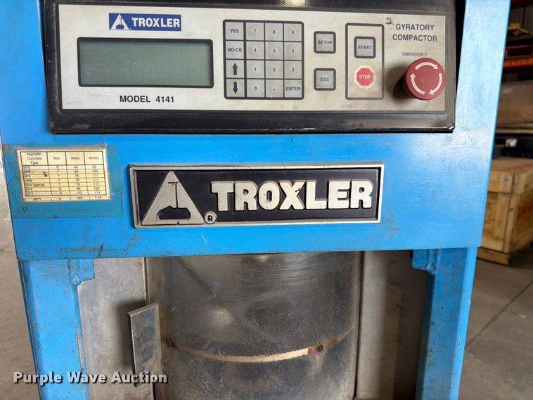 image for item MQ9048 Troxler 4141 gyratory compactor