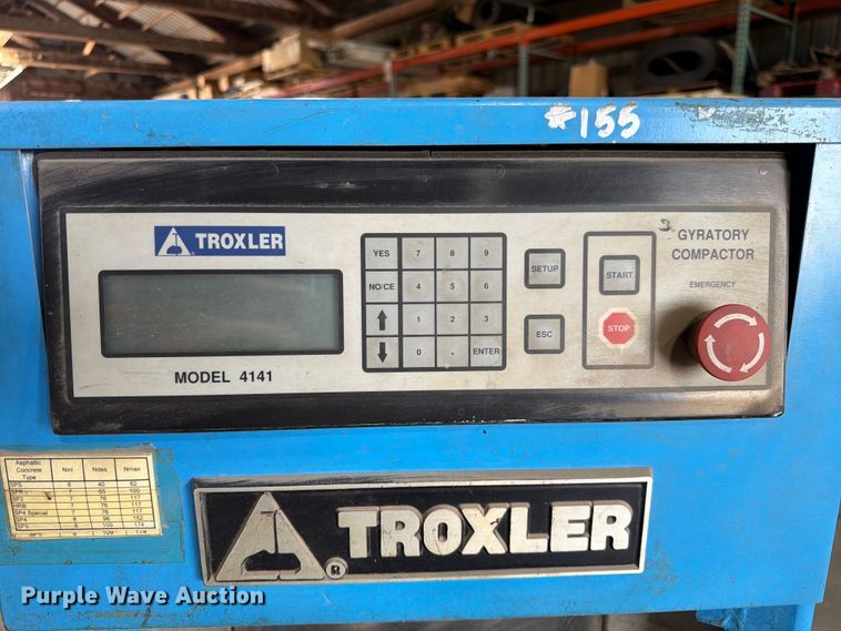 image for item MQ9048 Troxler 4141 gyratory compactor