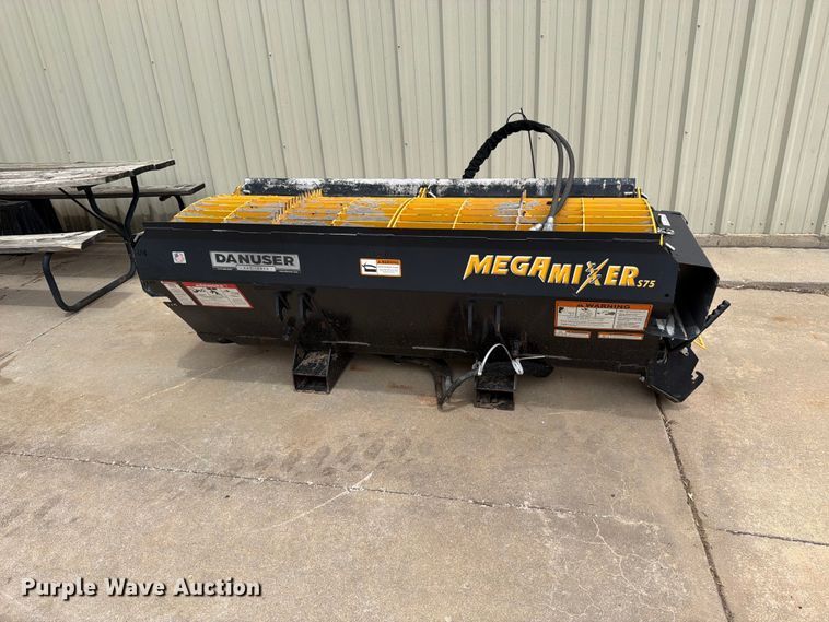 image for item MZ9766 Danuser Mega Mixer S75 skid steer concrete mixer
