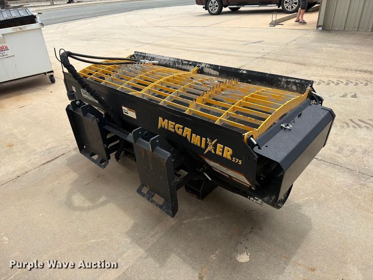 image for item MZ9766 Danuser Mega Mixer S75 skid steer concrete mixer