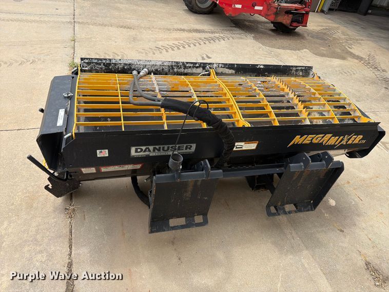 image for item MZ9766 Danuser Mega Mixer S75 skid steer concrete mixer