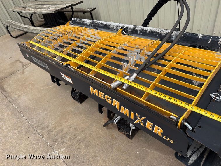 image for item MZ9766 Danuser Mega Mixer S75 skid steer concrete mixer