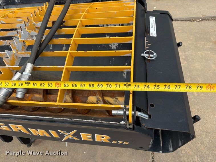 image for item MZ9766 Danuser Mega Mixer S75 skid steer concrete mixer