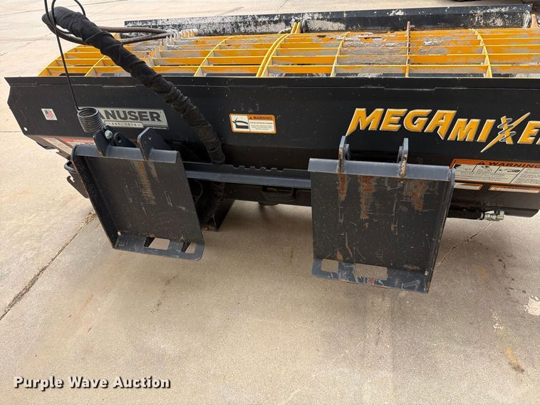 image for item MZ9766 Danuser Mega Mixer S75 skid steer concrete mixer