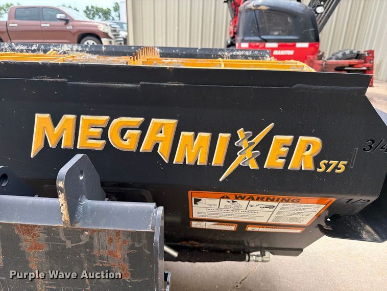image for item MZ9766 Danuser Mega Mixer S75 skid steer concrete mixer