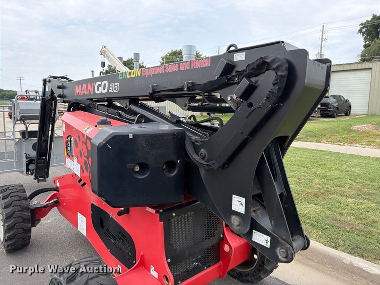image for item MZ9769 2018 Manitou Man Go 33 boom lift