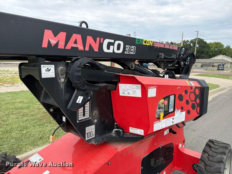 image for item MZ9769 2018 Manitou Man Go 33 boom lift