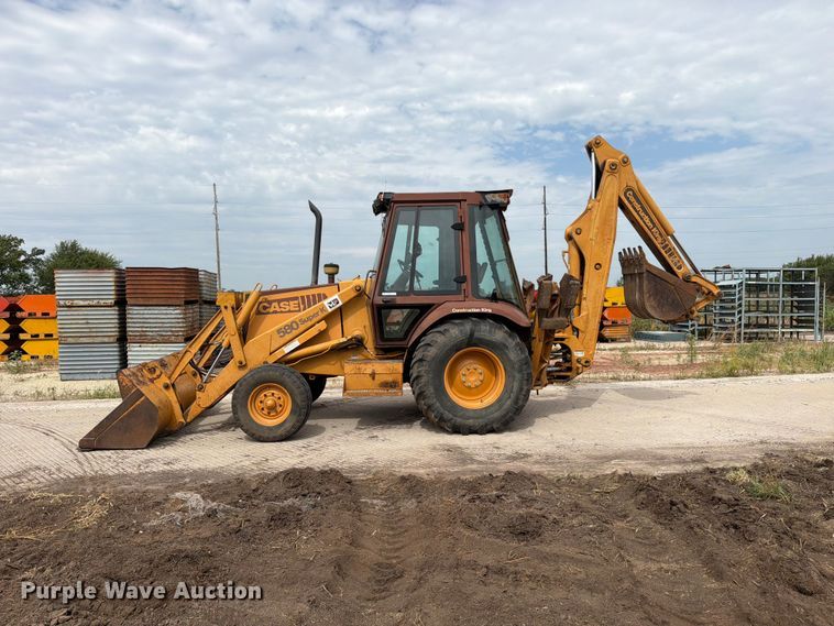 image for item MZ9798 1994 Case 580 Super K backhoe