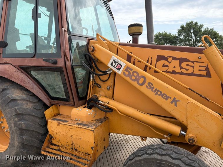 image for item MZ9798 1994 Case 580 Super K backhoe