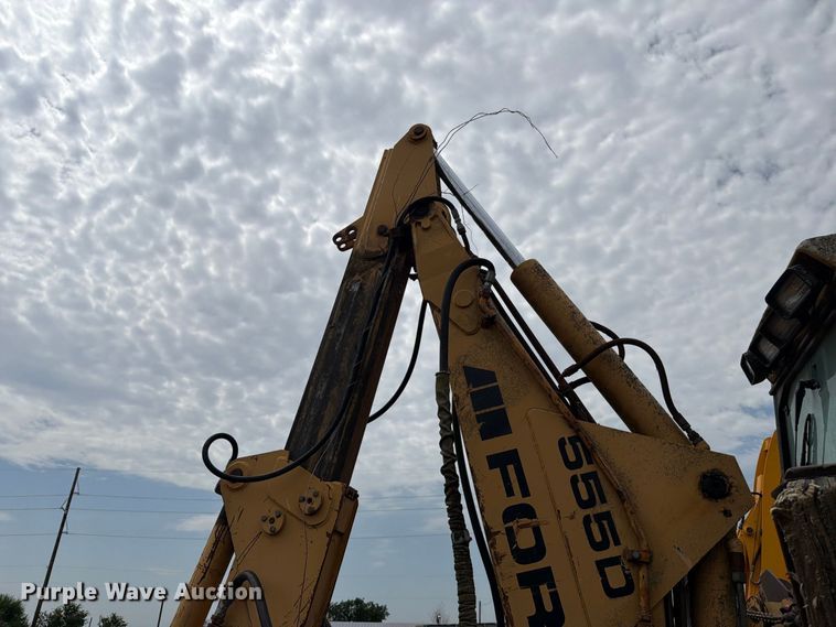 image for item MZ9806 Ford 555D backhoe
