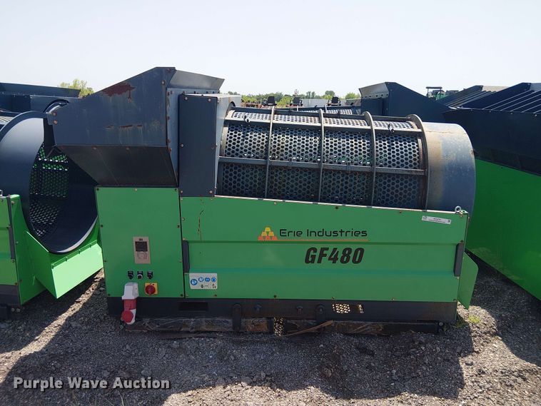 image for item NC9791 Erie Industries GF480 trommel screen
