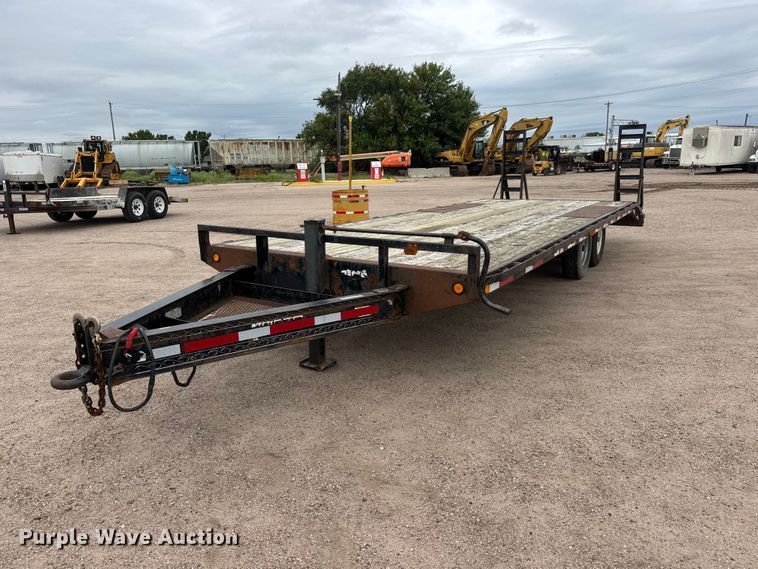 1997 Superior 2PT6M-DD equipment trailer