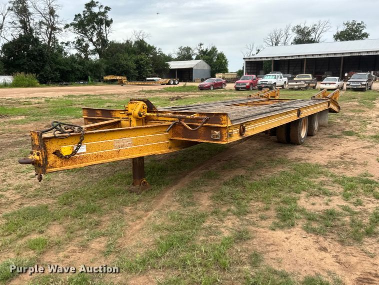 1989 CZ Engineering, Inc. CZ40KT equipment trailer