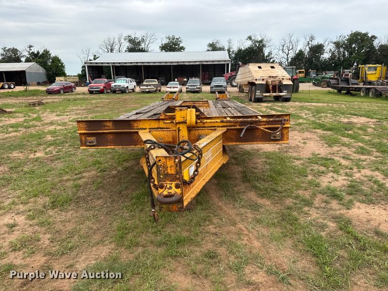 image for item NJ9199 1989 CZ Engineering, Inc. CZ40KT equipment trailer