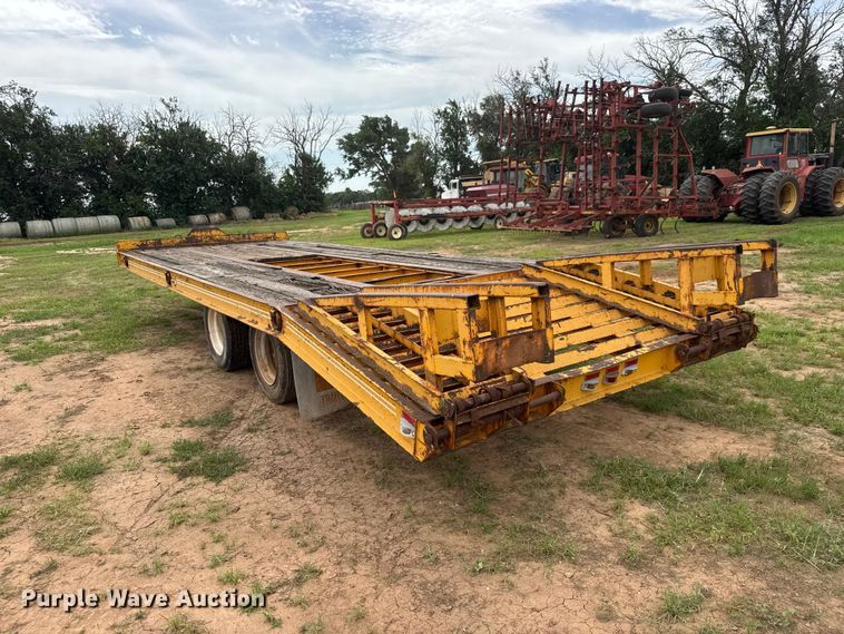 image for item NJ9199 1989 CZ Engineering, Inc. CZ40KT equipment trailer