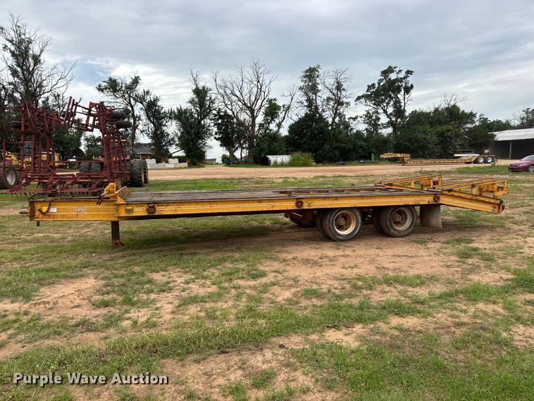 image for item NJ9199 1989 CZ Engineering, Inc. CZ40KT equipment trailer
