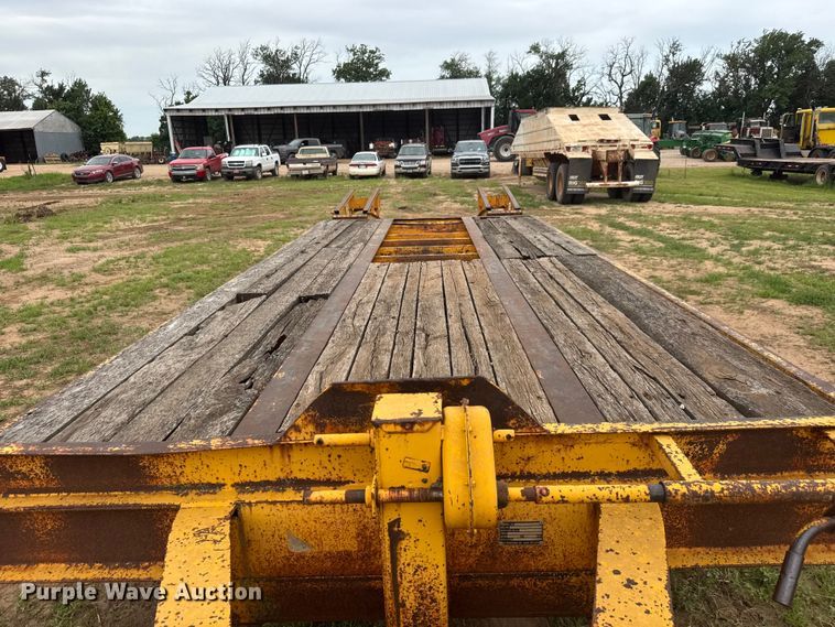 image for item NJ9199 1989 CZ Engineering, Inc. CZ40KT equipment trailer