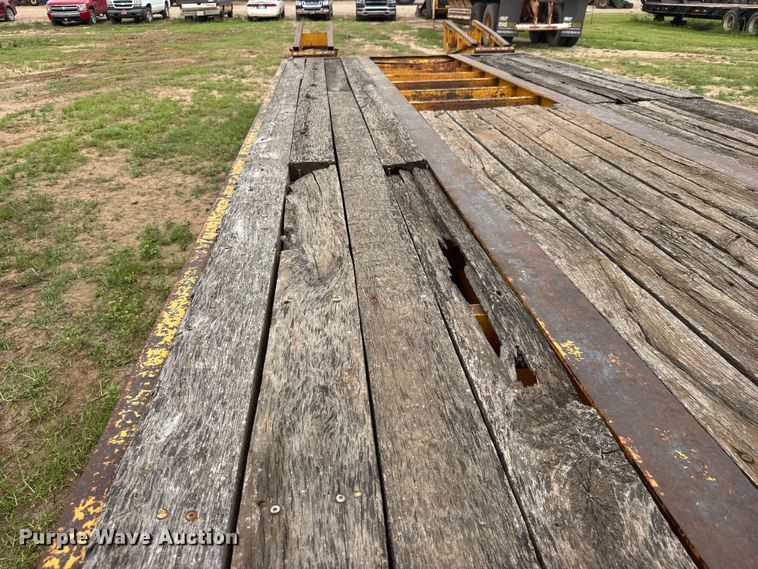 image for item NJ9199 1989 CZ Engineering, Inc. CZ40KT equipment trailer