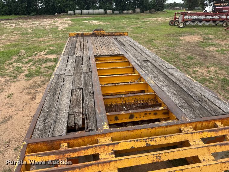 image for item NJ9199 1989 CZ Engineering, Inc. CZ40KT equipment trailer