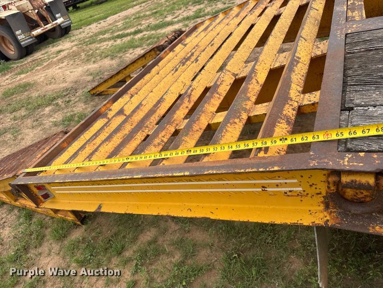 image for item NJ9199 1989 CZ Engineering, Inc. CZ40KT equipment trailer