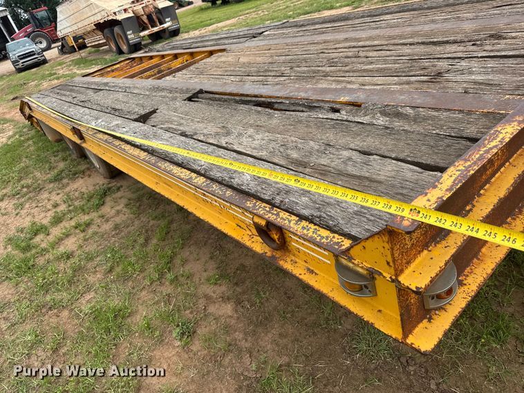 image for item NJ9199 1989 CZ Engineering, Inc. CZ40KT equipment trailer