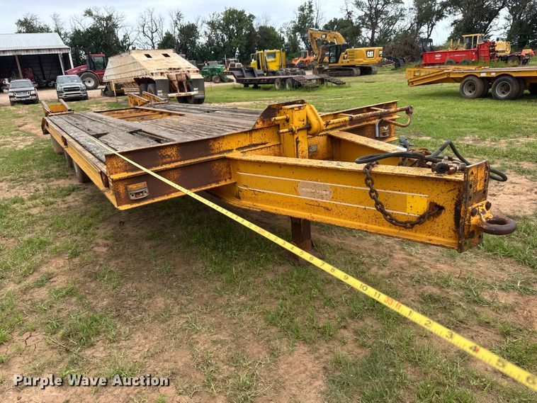 image for item NJ9199 1989 CZ Engineering, Inc. CZ40KT equipment trailer