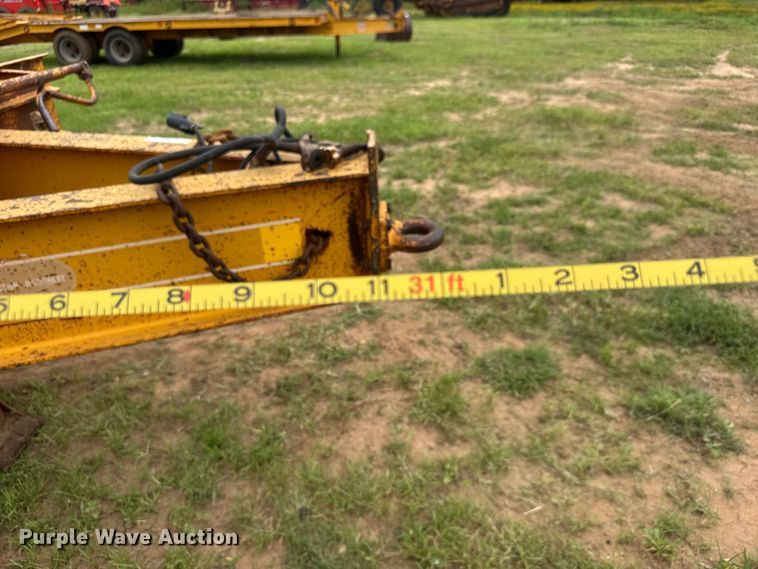 image for item NJ9199 1989 CZ Engineering, Inc. CZ40KT equipment trailer
