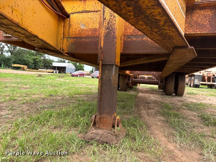 image for item NJ9199 1989 CZ Engineering, Inc. CZ40KT equipment trailer