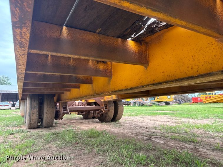 image for item NJ9199 1989 CZ Engineering, Inc. CZ40KT equipment trailer