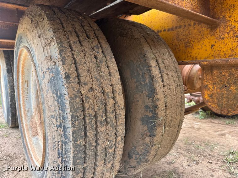 image for item NJ9199 1989 CZ Engineering, Inc. CZ40KT equipment trailer