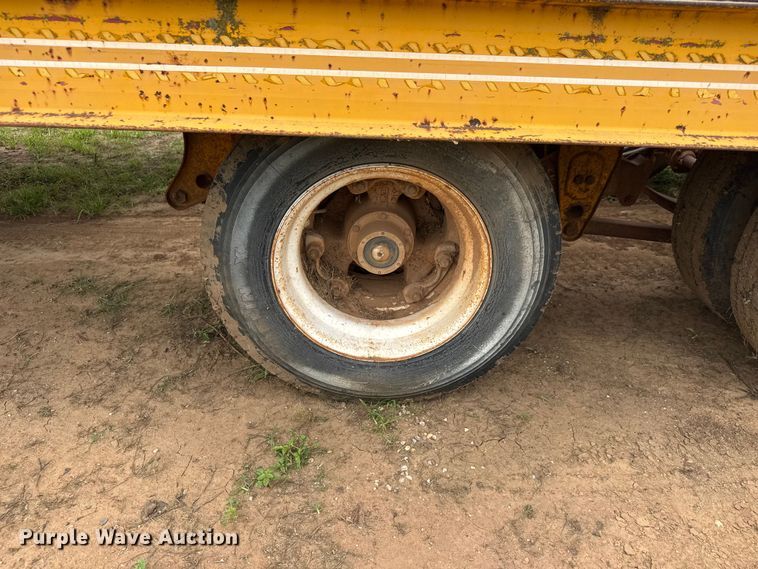 image for item NJ9199 1989 CZ Engineering, Inc. CZ40KT equipment trailer