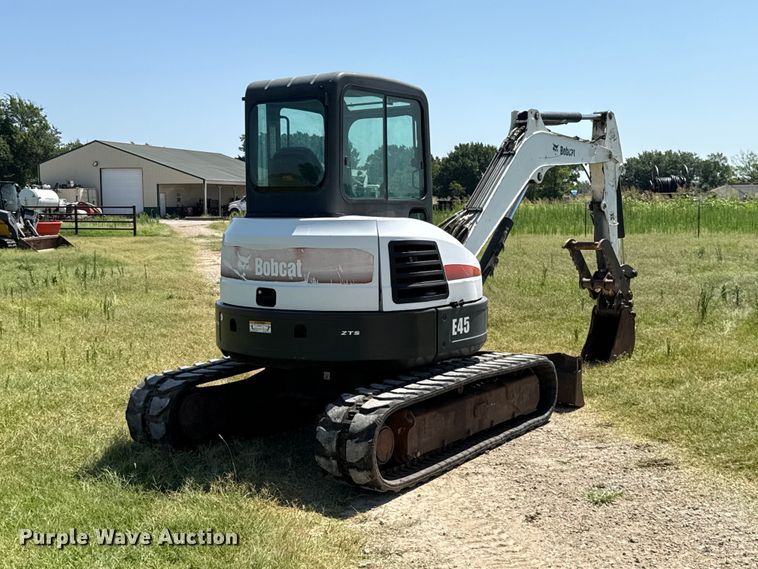 image for item NK9249 2011 Bobcat E45 mini excavator